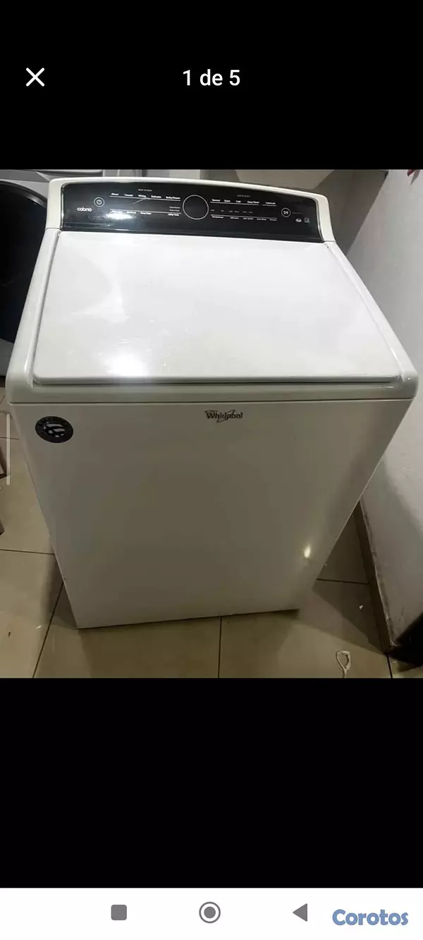 electrodomesticos - Lavadora Whirlpool  6