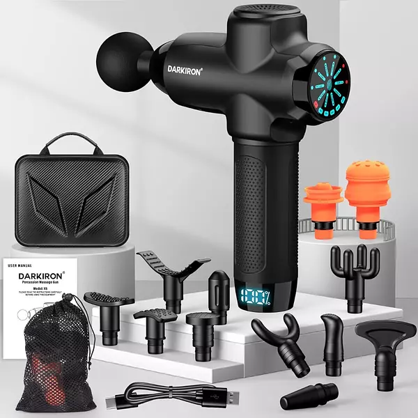 Salud y Equipamiento Médico - Masajeador Muscular Inalámbrico Pistola Corporal 3