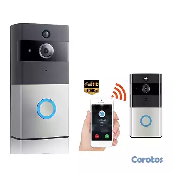 camaras y audio - Timbre Cámara WiFi Inteligente Audio Bidireccional 1