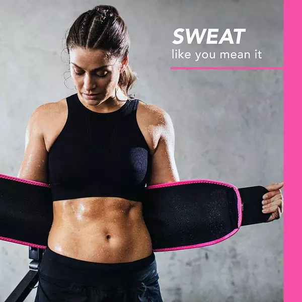 Artículos Deportivos - Faja adelgazante Sweet Sweat para cintura unisex ejercicio sauna caliente sudor 2