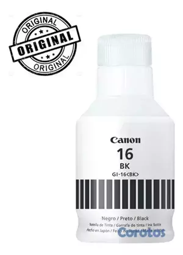 impresoras y scanners - Tinta Canon 16 Negro 2