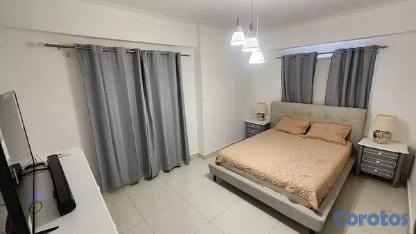 apartamentos - Apartamento Amueblado en Urbanización Fernández 7