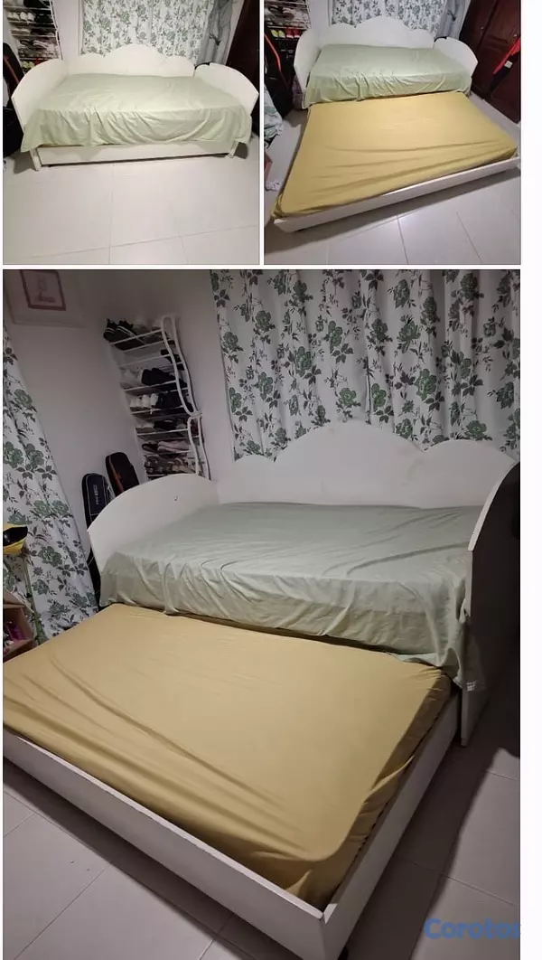 muebles y colchones - Cama para niños tipo nido considero de nube  3