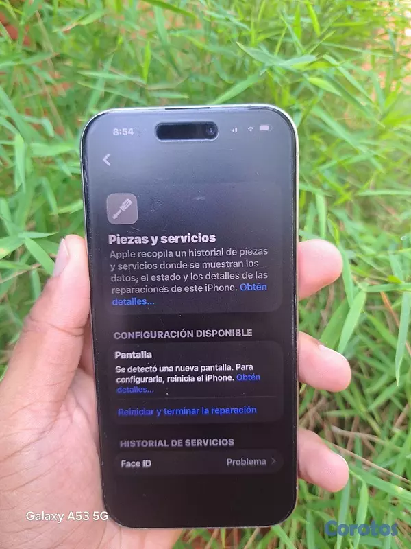 celulares y tabletas - Venta de dispositivo Iphone 15 Pro de 256 GB facto 6
