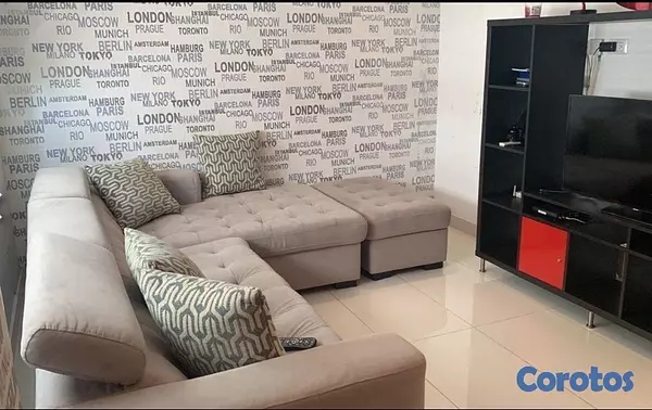 apartamentos - Alquilo apartamento amueblado de 2 habitaciones + estudio en Piantini 7