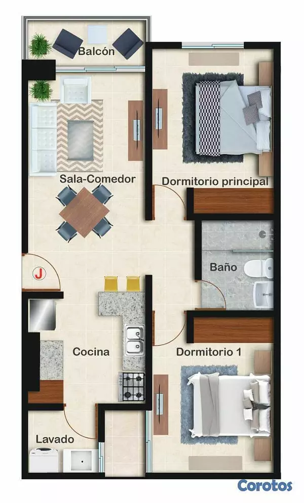 apartamentos - ¡Proyecto Moderno en La Julia 2hab! 7
