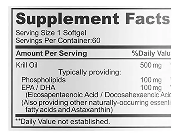 Salud y Equipamiento Médico - Aceite Krill 500 Mg Swolverine 2
