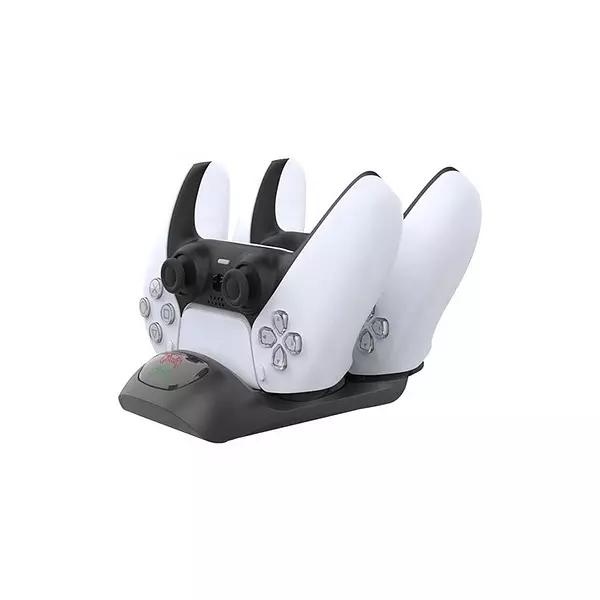 consolas y videojuegos - Cargador doble de controles Playstation p5 Cargar 2 controles al mismo tiempo 2