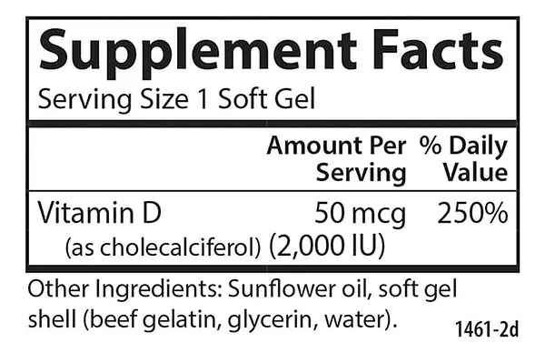 Salud y Equipamiento Médico - Vitamina D3 120caps Carlson - Unid - Unidad A $1399 2