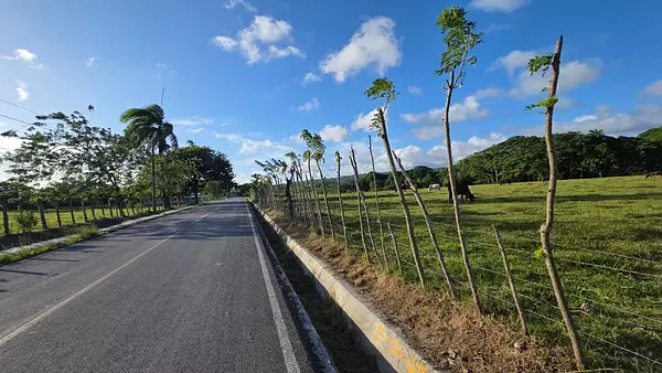 solares y terrenos - finca de 500 tareas en nagua  8