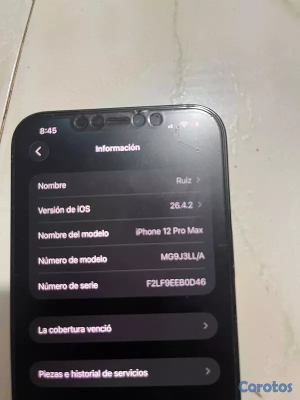 celulares y tabletas - todo funcional 
Face ID bueno 
solo cámara cambiada  2