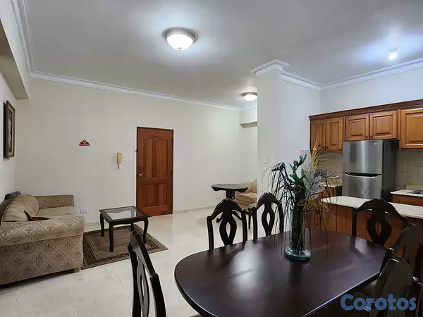 apartamentos - ALQUILO COMODO APTO. DE 1 HAB. AMUEBLADO  4