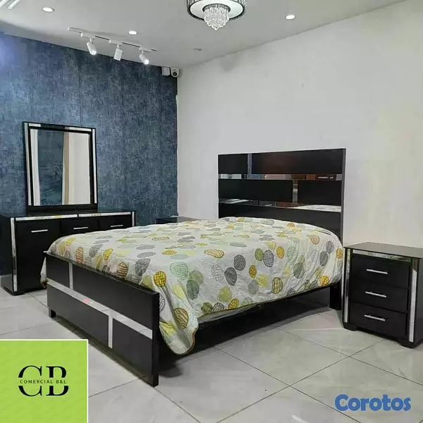 muebles y colchones - Juego de habitación completo  2
