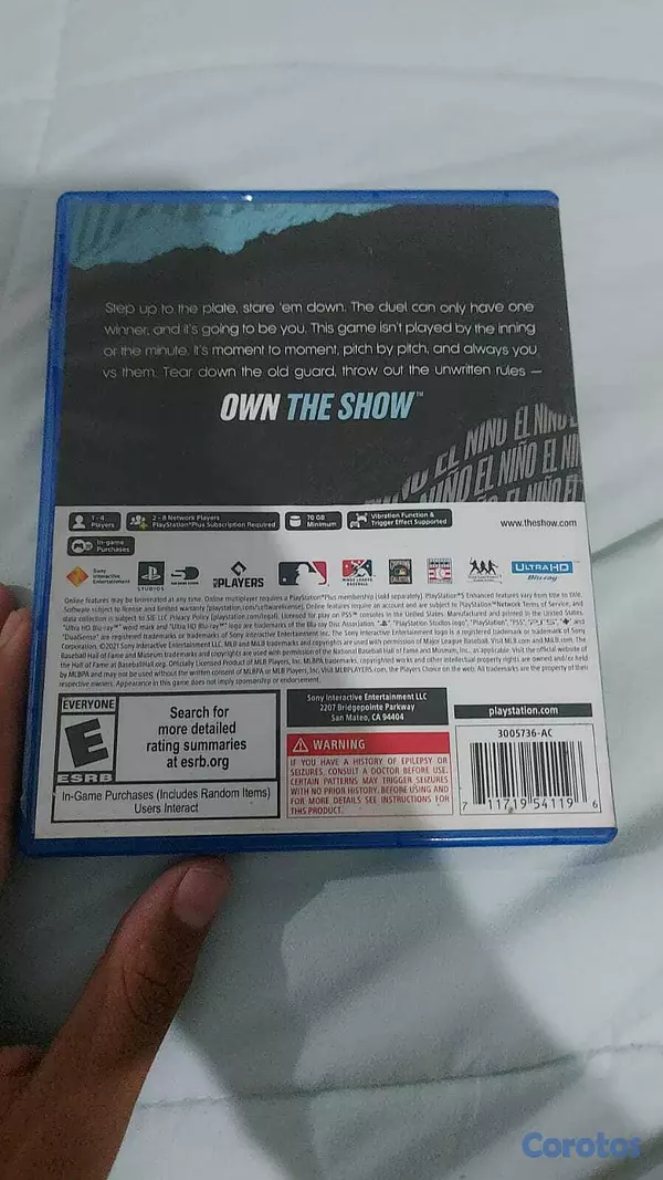 Artículos Deportivos - Mlb the show21 ps5 4