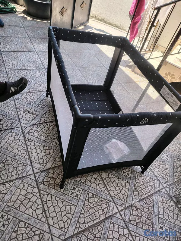 coches y sillas - corral para bebe nuevo  4