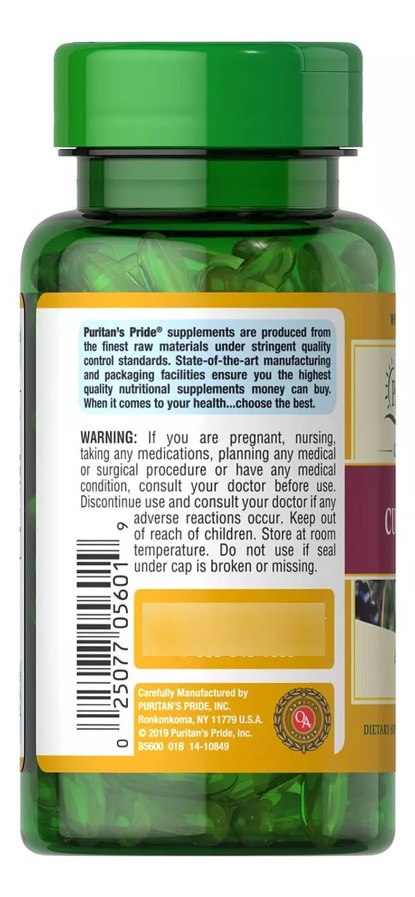 Salud y Equipamiento Médico - Aceite De Grosella Negra 535mg 100cap Puritan's Pride 2