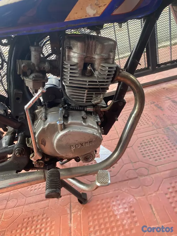 motores y pasolas - Motores marca BOXER CG125 Negro y Azul  Con sus pa 2