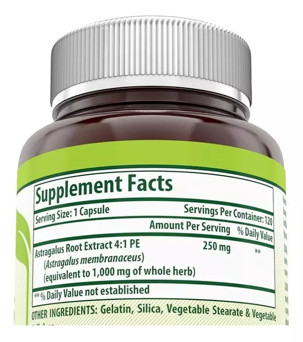Salud y Equipamiento Médico - Astragalo 1000mg Herbal Secrets - - Unidad A $1407 2
