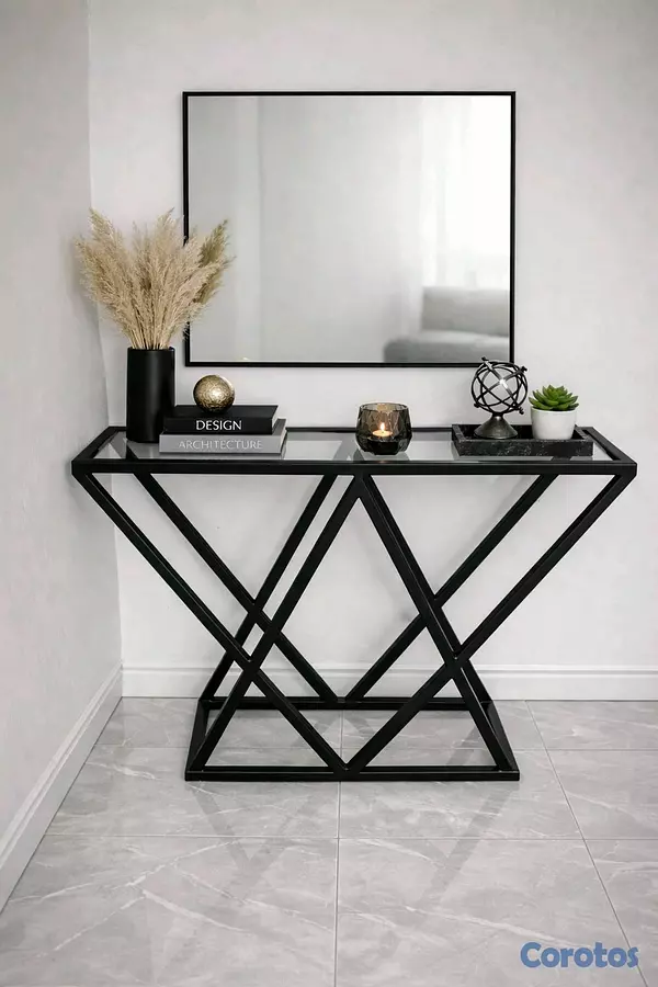 muebles y colchones - Repisa con un espejo y su cristal  3