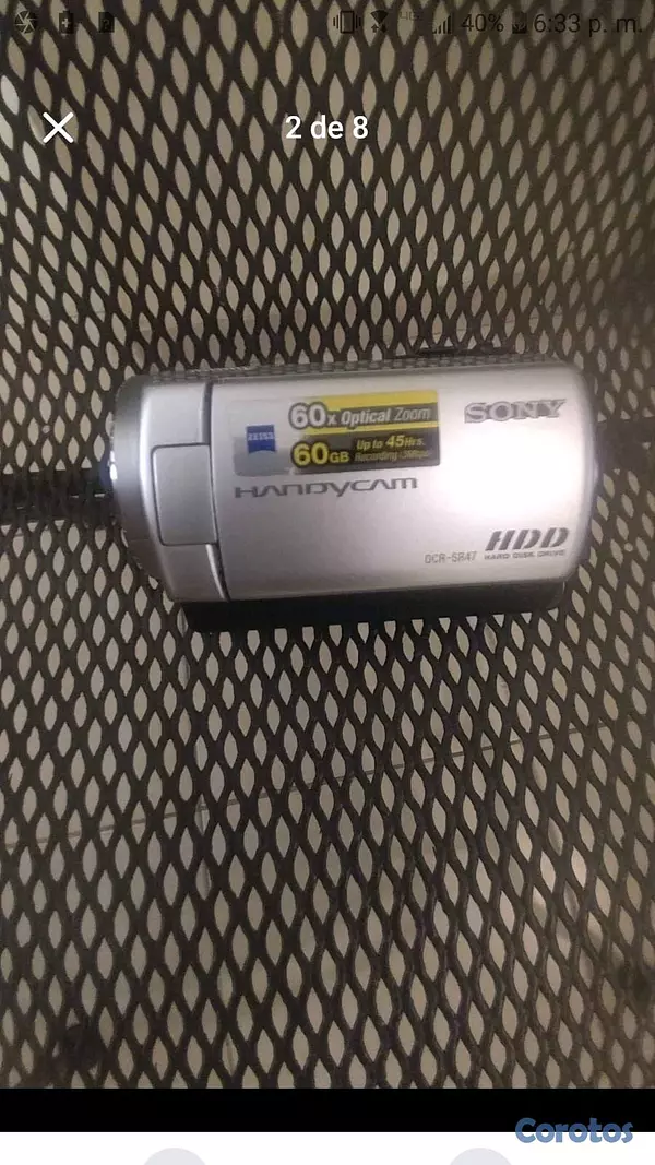 otros electronicos - videocamara Sony Importada como nueva disponible. 9
