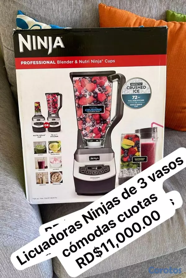 cocina - Licuadora ninja de 3 vasos