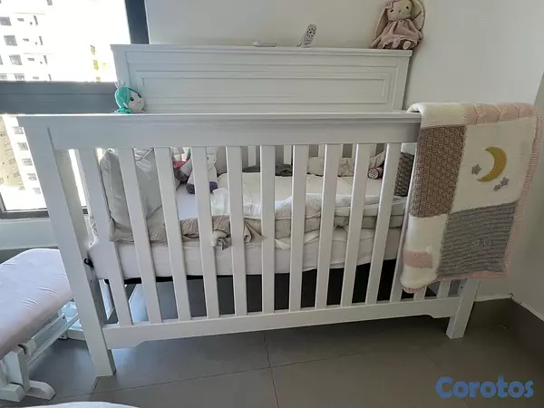 muebles - Cuna convertible marca DaVinci Baby, 4 en 1 en bla 2