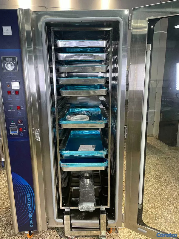 equipos profesionales - Horno para pan de 16 bandejas panaderia reposteria 6