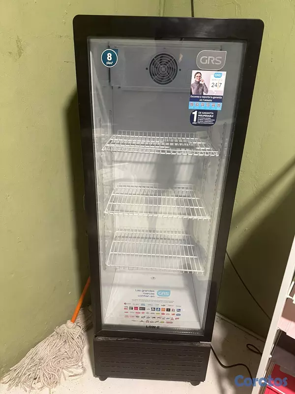 equipos profesionales - Nevera Exhibidora GRS 8 Pies | Vitrina Refrigerada 1