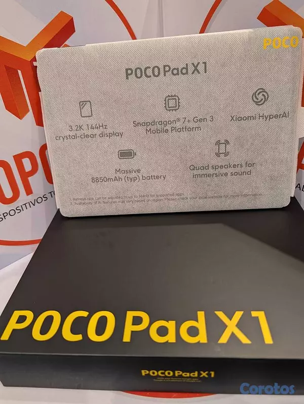 celulares y tabletas - POCO PAD X1 8GB RAM 512GB ROM 6