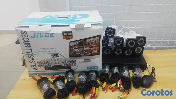 camaras y audio - Kit de 16 Cámaras ColorVu – Vigilancia 24/7 en Col 5