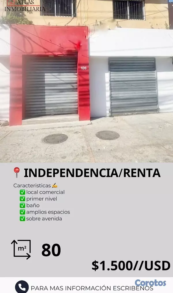 oficinas y locales comerciales - se Alqui local  2