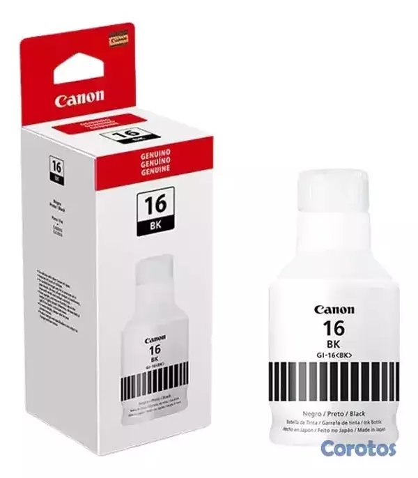 impresoras y scanners - Tinta Canon 16 Negro 3