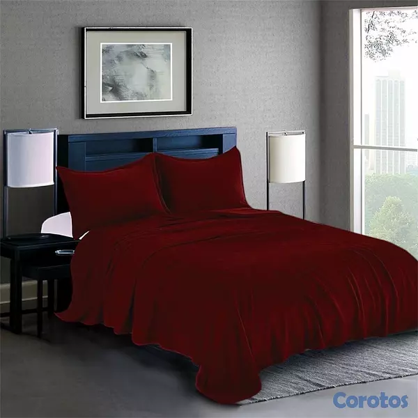 muebles y colchones - juego de frisas 3 piezas para cama 60  4