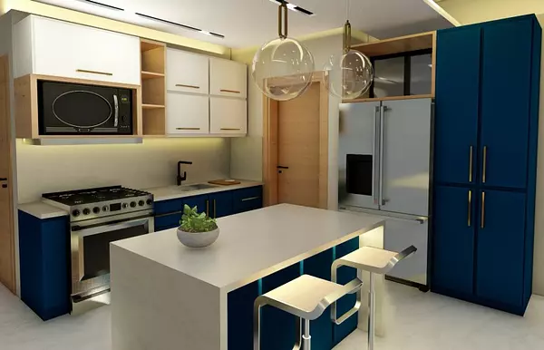 apartamentos - Apartamento en venta en la urbanización Jardines del Sur de Santiago 8