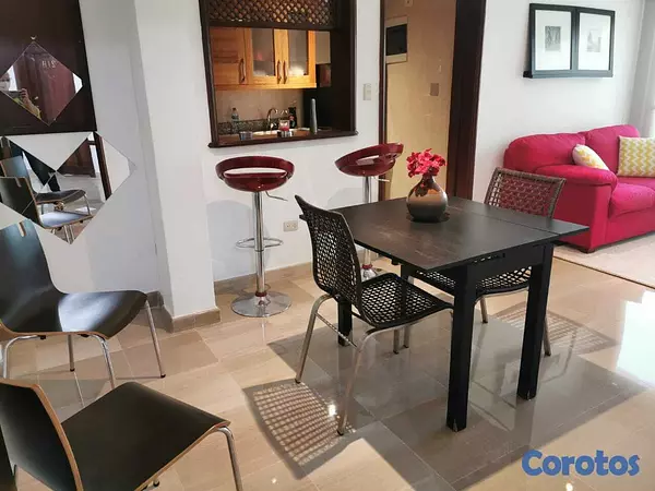 apartamentos - APARTAMENTO AMUEBLADO EN VENTA Y ALQUILER EN MALEC 7