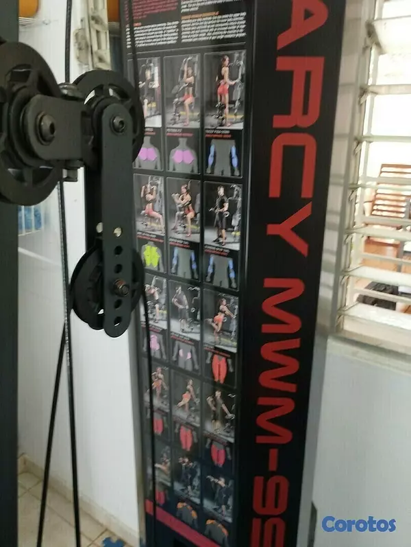 Artículos Deportivos - Gimnasio completo en casa, maquina multifuncional Marcy 990 4