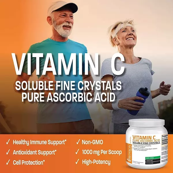 Salud y Equipamiento Médico - Vitamina C En Polvo Absorcion Acido Soluble 1000 Mg 1 Kg 5