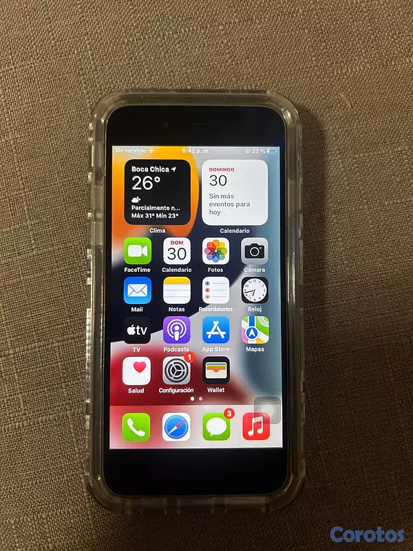 celulares y tabletas - VENDO IPHONE 7 NORMAL BARATO  2