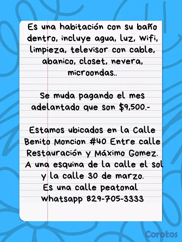 habitaciones y viviendas compartidas - habitacion amueblada sin depositos servicios incluidos en el centro histórico  6
