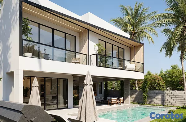 casas vacacionales y villas - venta de Villa Luxury en playa nueva Romana diseño de lujo y primera  2