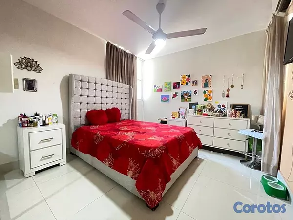 apartamentos - vendo anacaona piso 4 tres habitaciones 2.5 baños parqueo balcón ascensor  3
