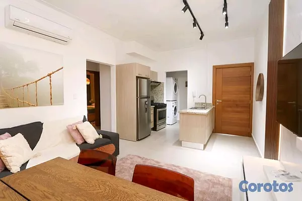 apartamentos - se alquila apartamento Sector Naco q una cuadra de corazones unidos  4