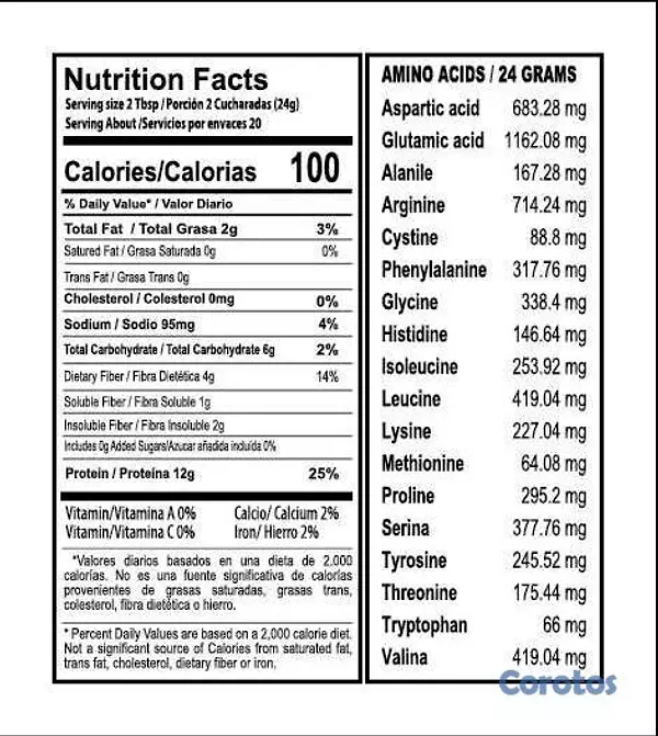 Salud y Equipamiento Médico - Proteina de Maní (Sabor Chocolate) (500g) 2