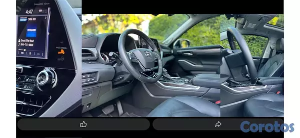 jeepetas y camionetas - Toyota Highlander Platinum Full 2021 2