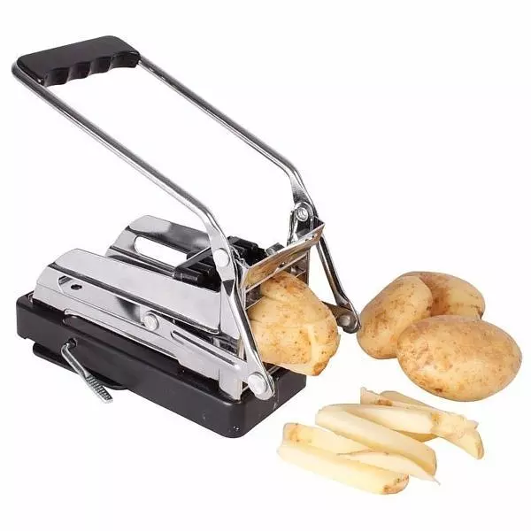 cocina - Maquina Cortadora De Papas Fritas Y Vegetales. Pela papas HIERRO FUERTE DURADERO 5