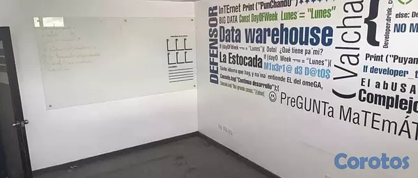 oficinas y locales comerciales - Local 2do piso 300 mts en Naco  para call center  7
