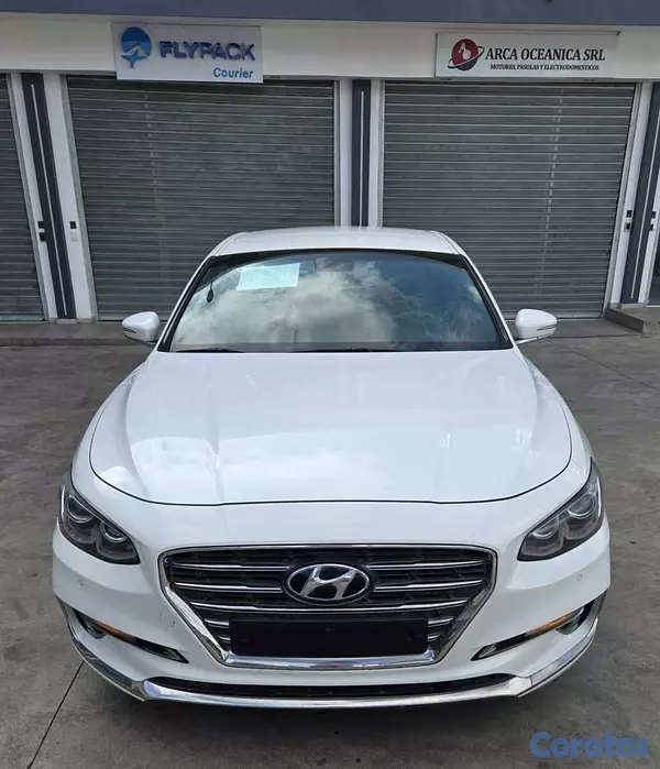 carros - HYUNDAI GRANDEUR 2018 BLANCO 4