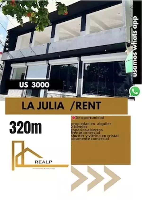 oficinas y locales comerciales - Local de dos niveles en La Julia 1