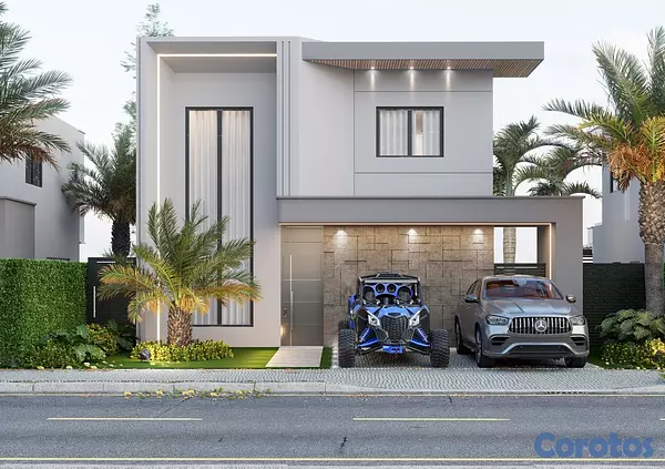 casas vacacionales y villas - Villas en Bavaro 3 hab con piscina desde US$245,000 alta plusvalia 3