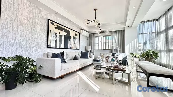 apartamentos - vendo urbanización real PH tres habitaciones con baños tres parqueos terraza  9